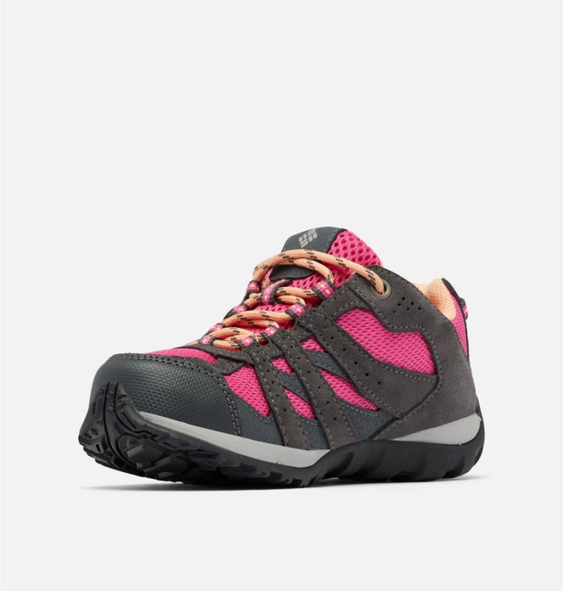 Pink Kids' Columbia Redmond Waterproof Sneakers | AGQDE-4732