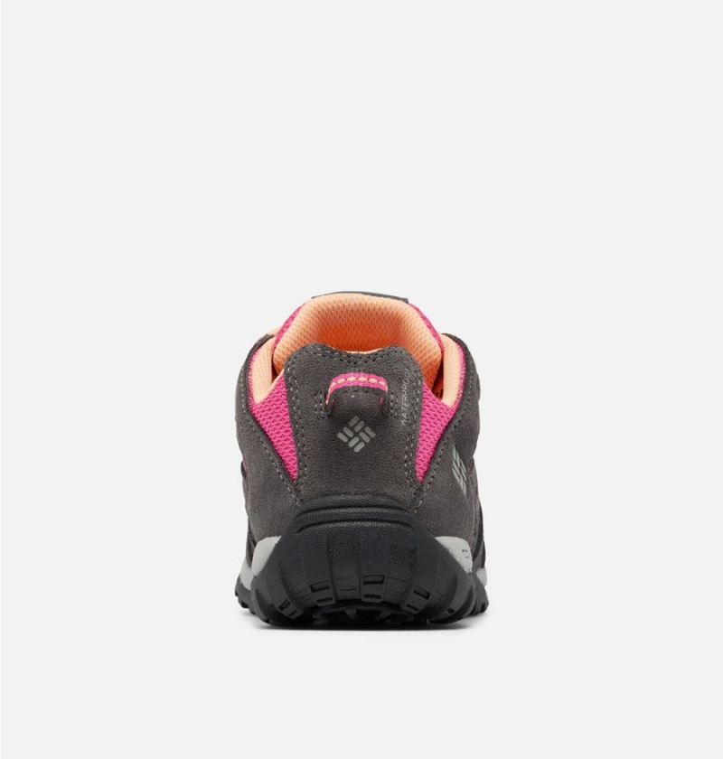 Pink Kids' Columbia Redmond Waterproof Sneakers | AGQDE-4732