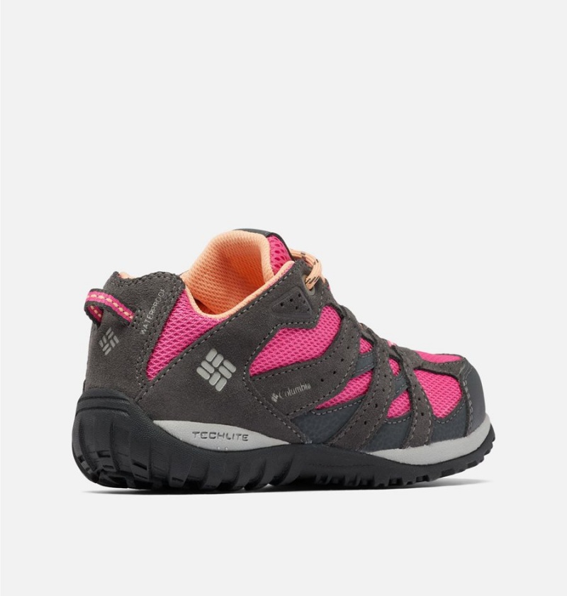 Pink Kids' Columbia Redmond Waterproof Sneakers | AGQDE-4732