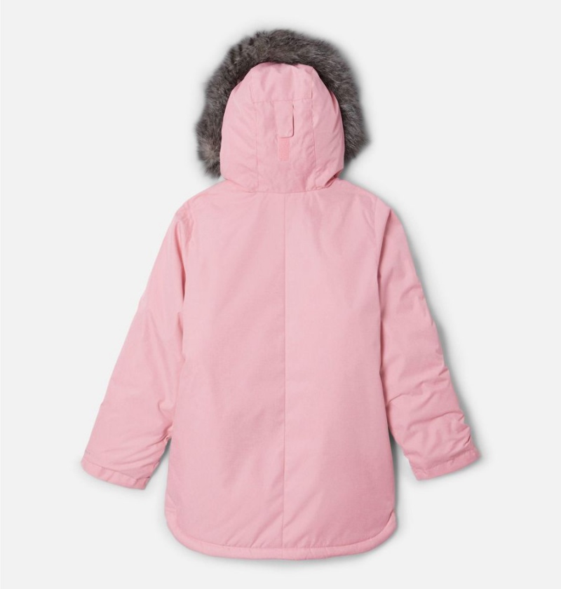 Pink Kids' Columbia Suttle Mountain Long Insulated Jacket | MORAW-9206