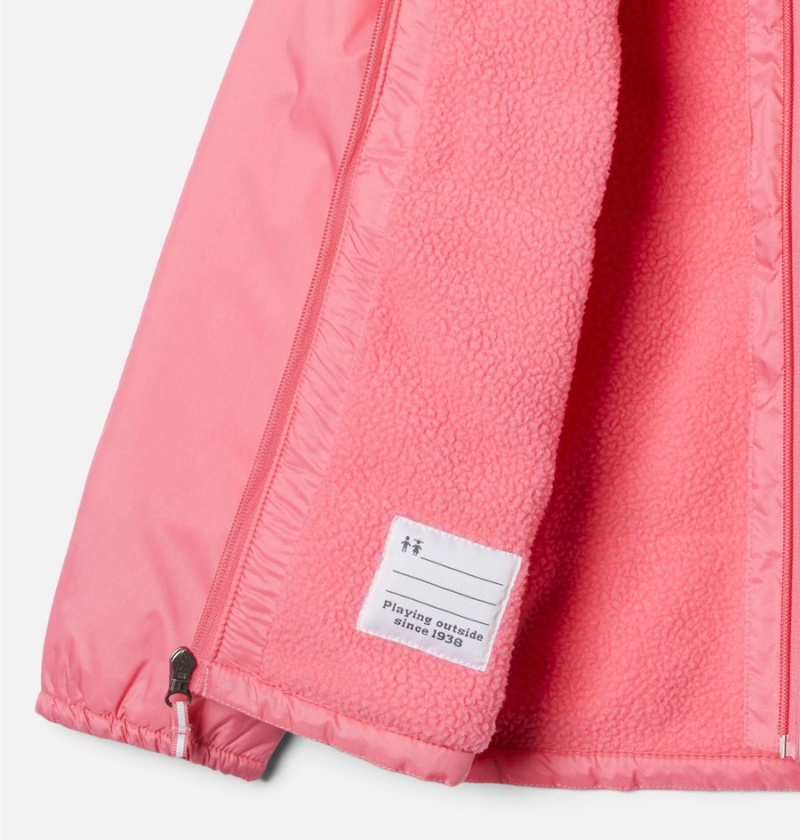 Pink Kids' Columbia Switchback Sherpa Lined Jacket | YNXIU-0631