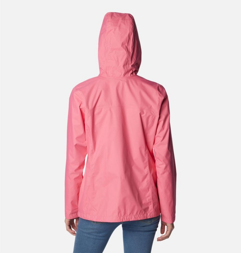 Pink Women's Columbia Arcadia II Rain Jacket | AYMGI-3706