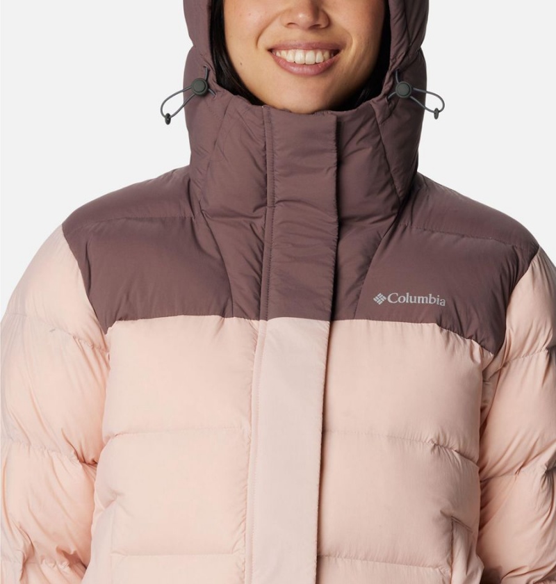 Pink Women's Columbia Bulo Point II Puffer Jacket | UIGPK-0896