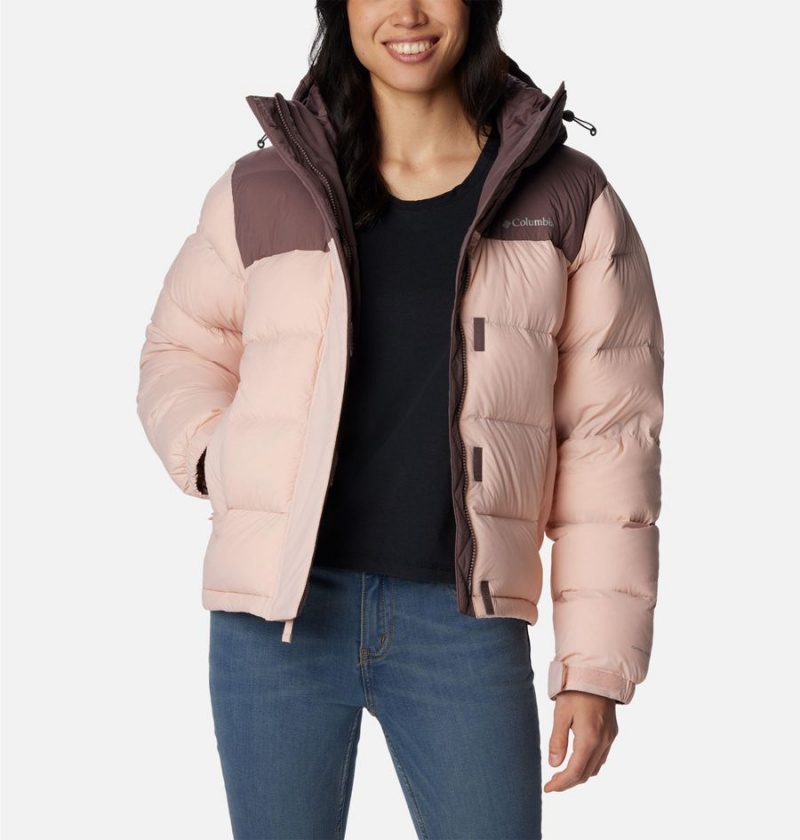 Pink Women's Columbia Bulo Point II Puffer Jacket | UIGPK-0896