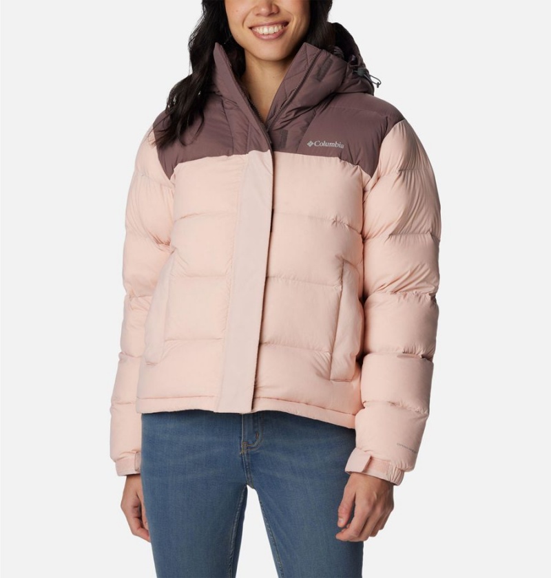 Pink Women\'s Columbia Bulo Point II Puffer Jacket | UIGPK-0896