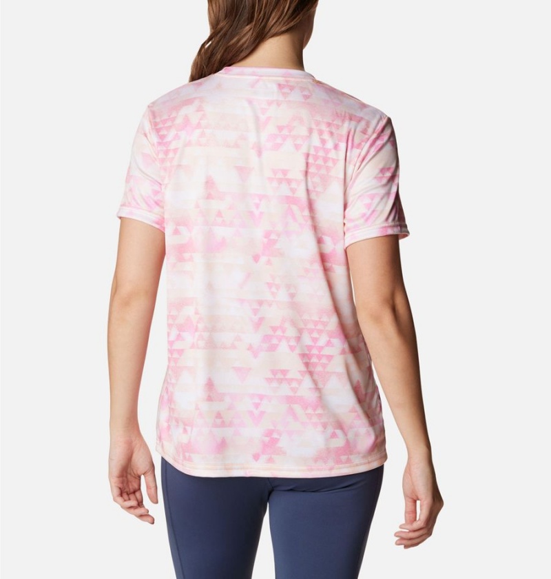 Pink Women's Columbia Fork Stream T-Shirt | BRUEL-5072