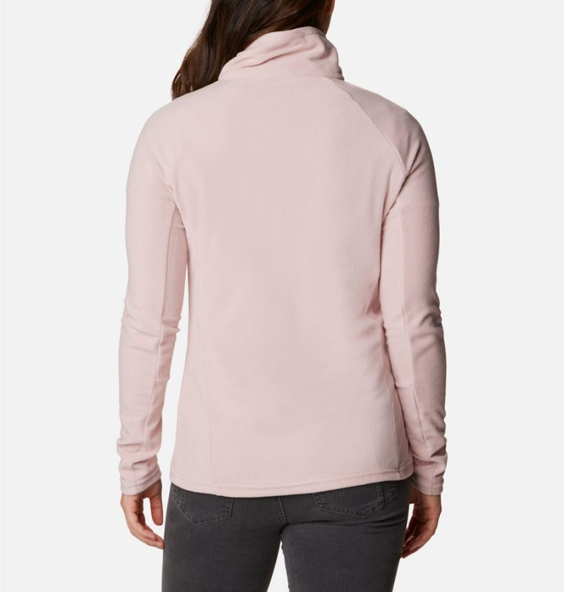 Pink Women's Columbia Glacial IV Half Zip Fleece Pullover | DUZAQ-3068