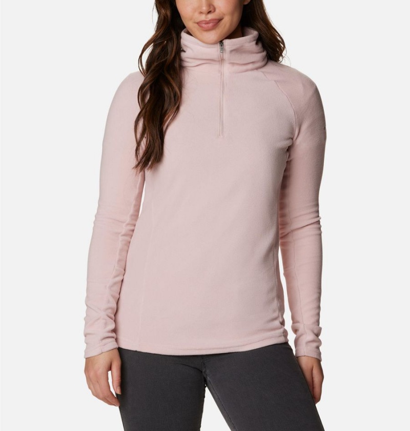 Pink Women\'s Columbia Glacial IV Half Zip Fleece Pullover | DUZAQ-3068