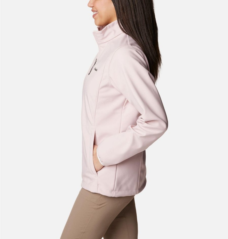 Pink Women's Columbia Kruser Ridge II Softshell Jackets | QSKOD-5037