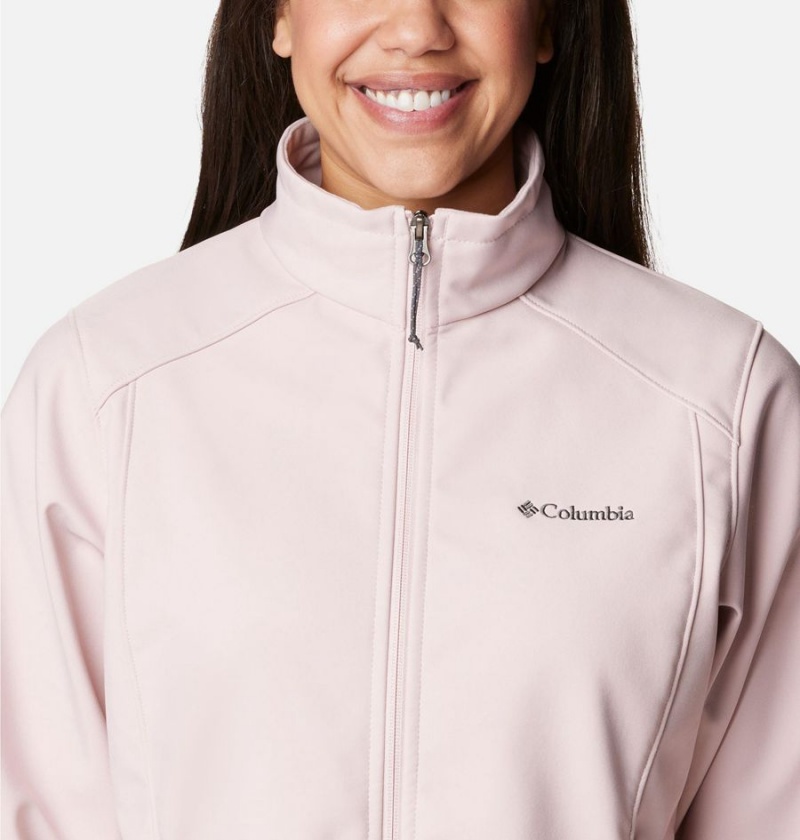 Pink Women's Columbia Kruser Ridge II Softshell Jackets | QSKOD-5037