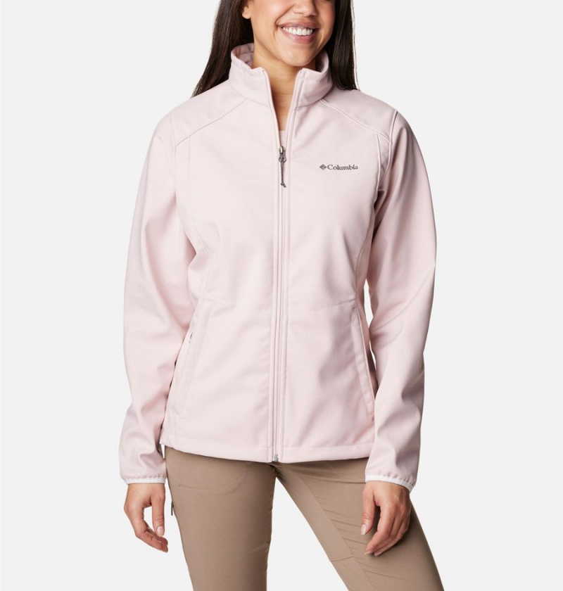 Pink Women\'s Columbia Kruser Ridge II Softshell Jackets | QSKOD-5037