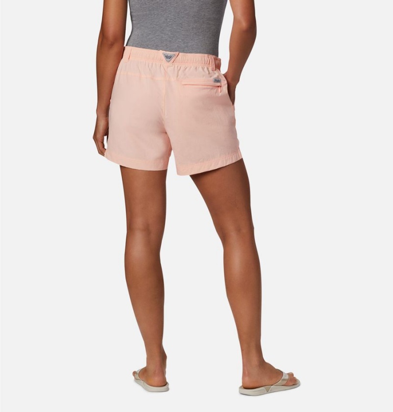 Pink Women's Columbia PFG Backcast Water Shorts | XOFSE-0178