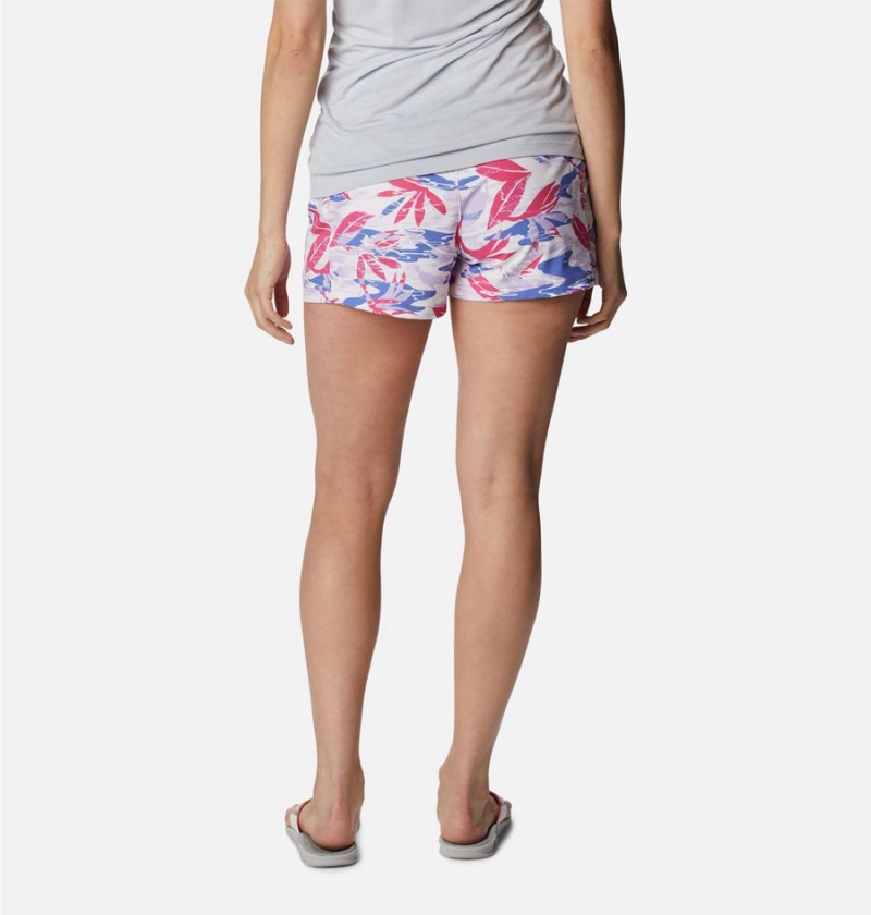 Pink Women's Columbia PFG Tidal II Shorts | YUKRM-7682