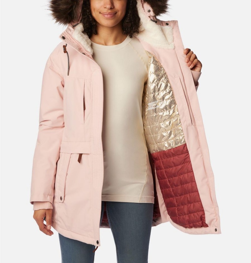 Pink Women's Columbia Payton Pass Insulated Coats | HURVN-9620