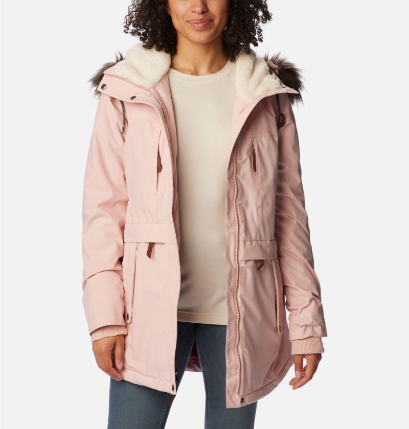 Pink Women's Columbia Payton Pass Insulated Coats | HURVN-9620