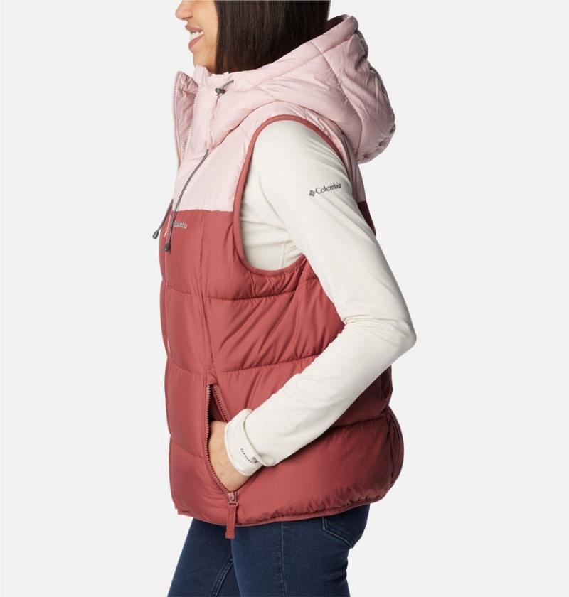 Pink Women's Columbia Pike Lake II Insulated Vest | MACTV-7031