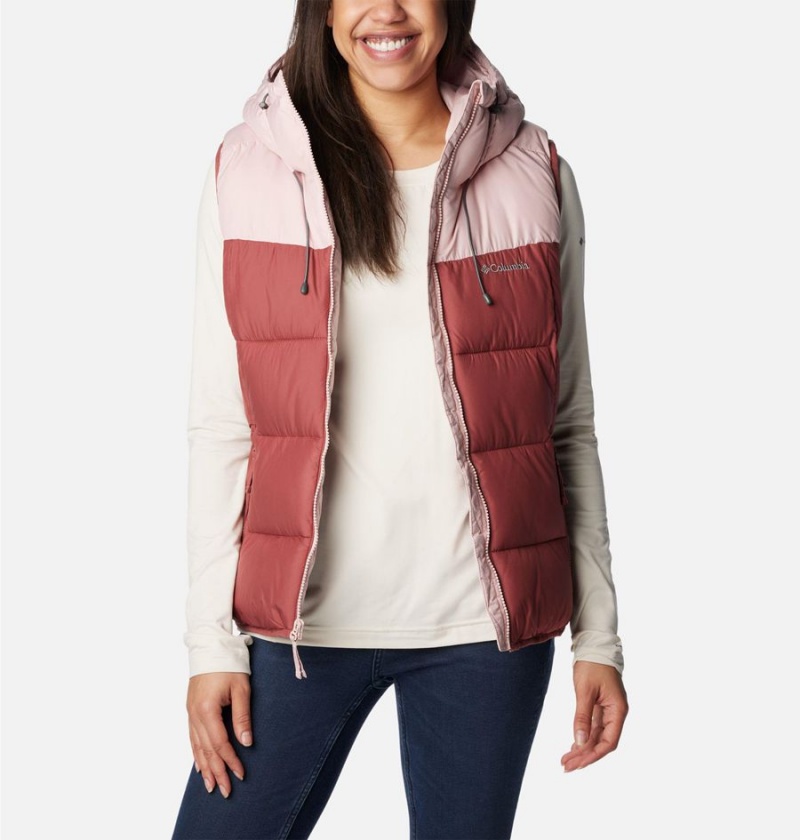 Pink Women's Columbia Pike Lake II Insulated Vest | MACTV-7031