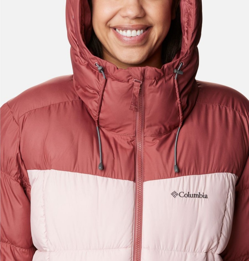 Pink Women's Columbia Pike Lake II Insulated Puffer Jacket | NWUOE-2179