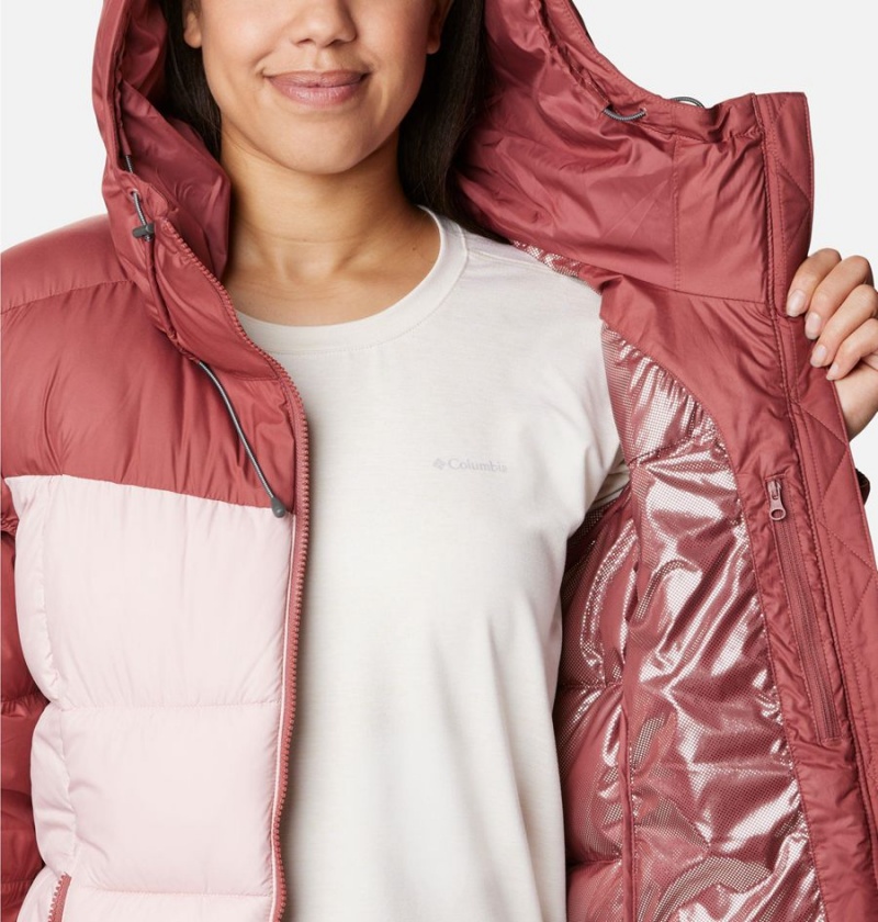 Pink Women's Columbia Pike Lake II Insulated Puffer Jacket | NWUOE-2179