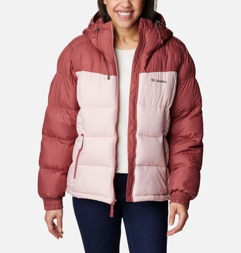 Pink Women's Columbia Pike Lake II Insulated Puffer Jacket | NWUOE-2179