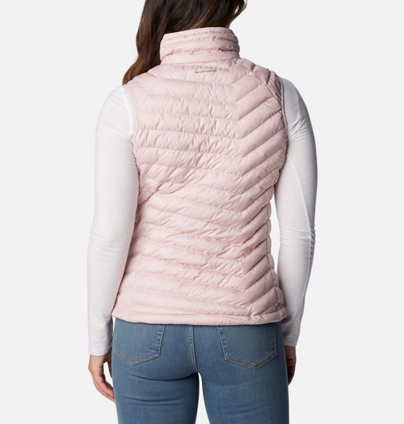 Pink Women's Columbia Powder Lite Vest | FHSPW-5274