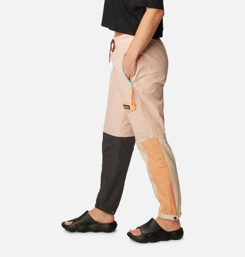 Pink Women's Columbia Riptide Retro Pants | SOHGT-1062