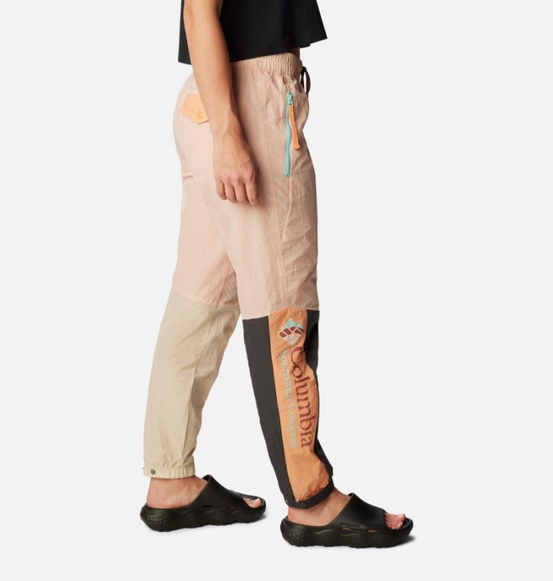 Pink Women's Columbia Riptide Retro Pants | SOHGT-1062