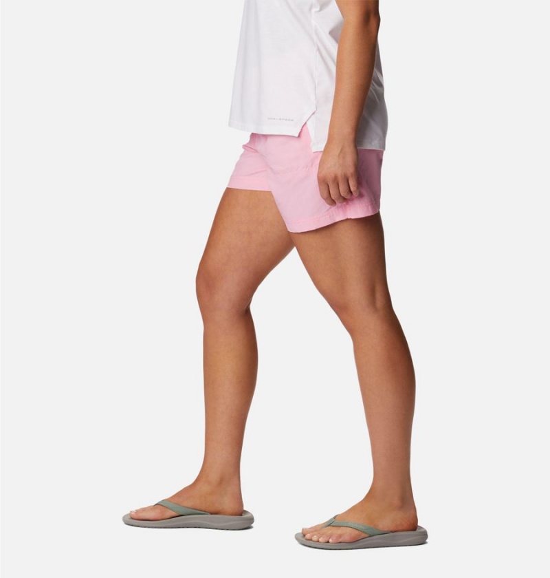 Pink Women's Columbia Sandy River Shorts | JRYPC-6814