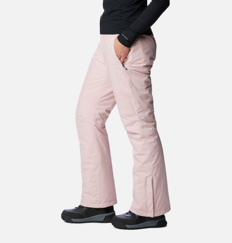 Pink Women's Columbia Shafer Canyon Insulated Ski Pants | HGVZM-0549