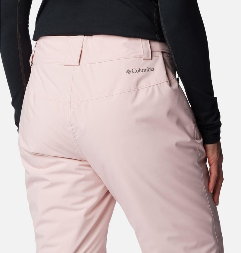 Pink Women's Columbia Shafer Canyon Insulated Ski Pants | HGVZM-0549