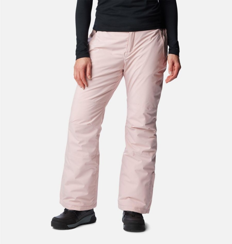 Pink Women\'s Columbia Shafer Canyon Insulated Ski Pants | HGVZM-0549