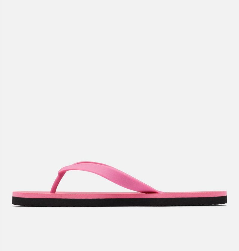 Pink Women's Columbia Sun Trek Flip Flop Sandals | TKPLM-7019