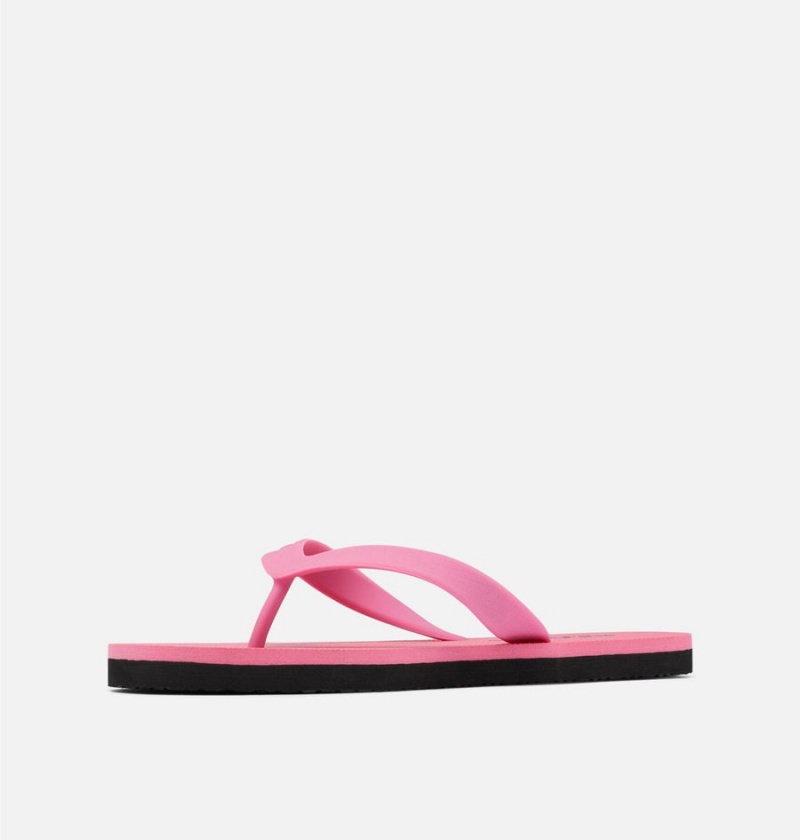 Pink Women's Columbia Sun Trek Flip Flop Sandals | TKPLM-7019