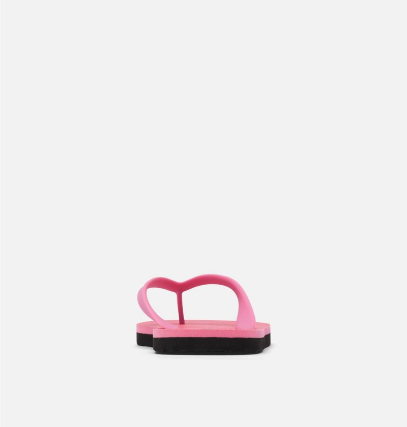 Pink Women's Columbia Sun Trek Flip Flop Sandals | TKPLM-7019