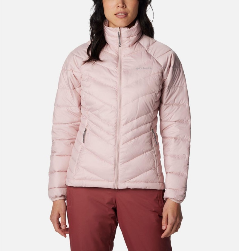 Pink Women's Columbia Whirlibird IV Interchange Ski Jacket | AOGPC-3096