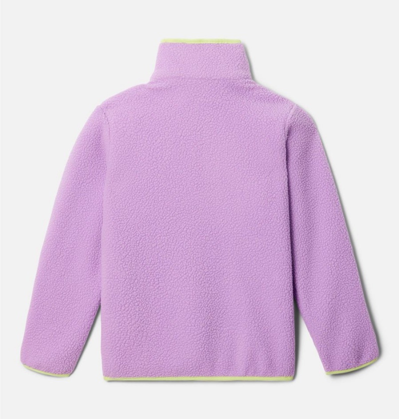 Purple Kids' Columbia Helvetia Half Snap Pullover Fleece | VEIFA-4217