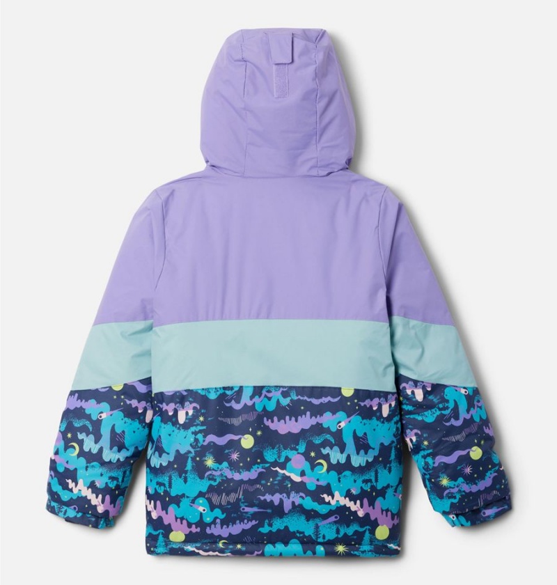 Purple Kids' Columbia Horizon Ride II Jacket | MQPUC-4087