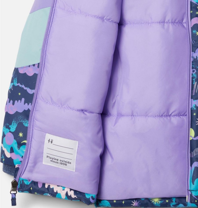 Purple Kids' Columbia Horizon Ride II Jacket | MQPUC-4087