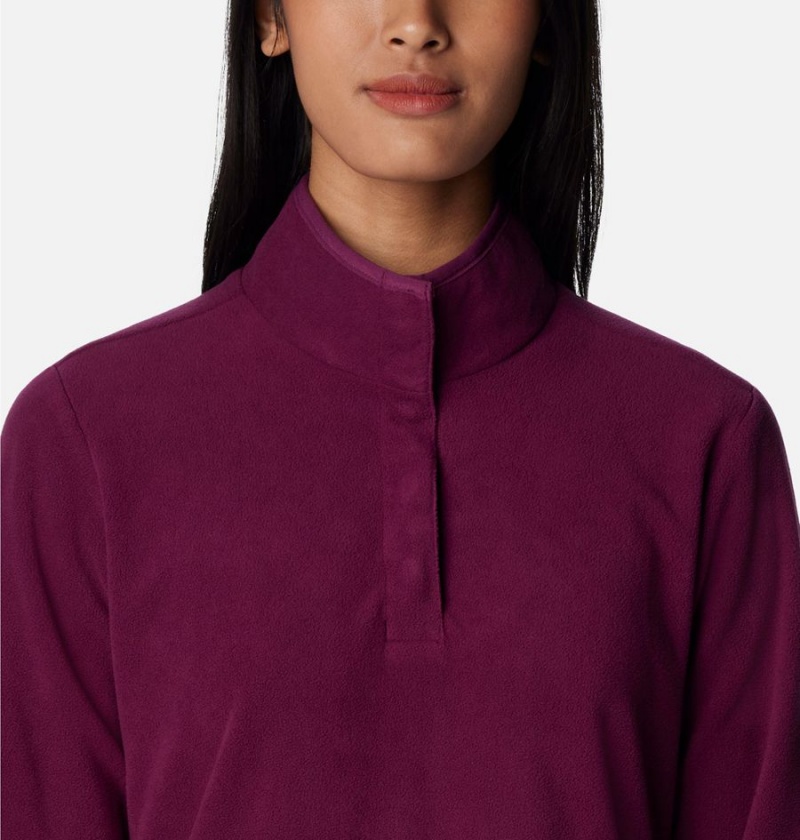 Purple Women's Columbia Anytime Fleece Dress | RUIJY-3894