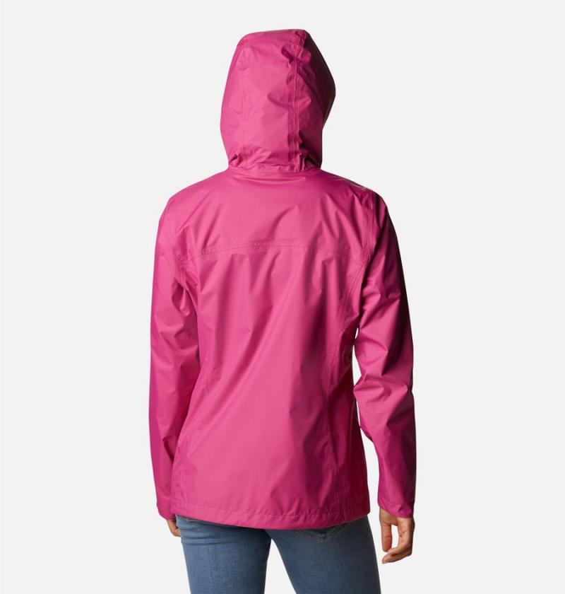 Purple Women's Columbia Arcadia II Rain Jacket | FLTPQ-3720