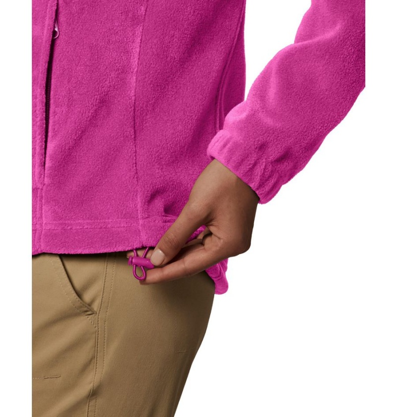 Purple Women's Columbia Benton Springs Full Zip Fleece Jacket | VMELG-7316