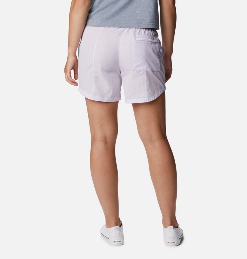 Purple Women's Columbia Boundless Trek Shorts | BLXOW-0792