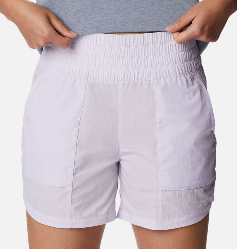 Purple Women's Columbia Boundless Trek Shorts | BLXOW-0792