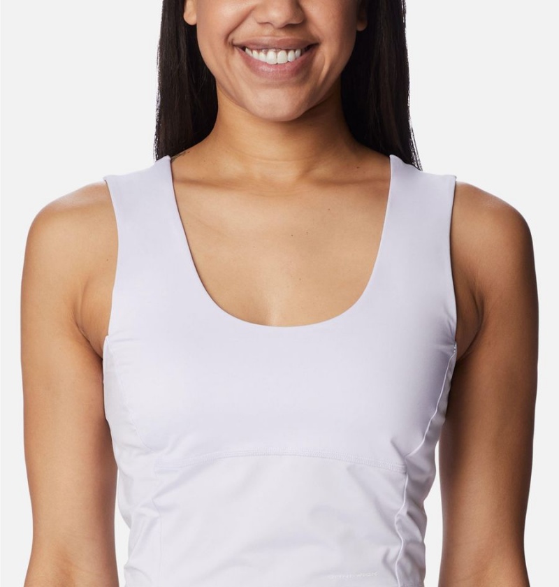 Purple Women's Columbia Boundless Trek Tank Top | FSHXL-3259