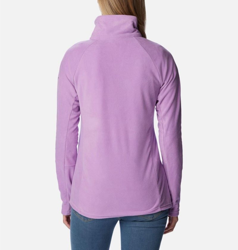 Purple Women's Columbia Glacial IV Half Zip Fleece Pullover | CEHVL-2038