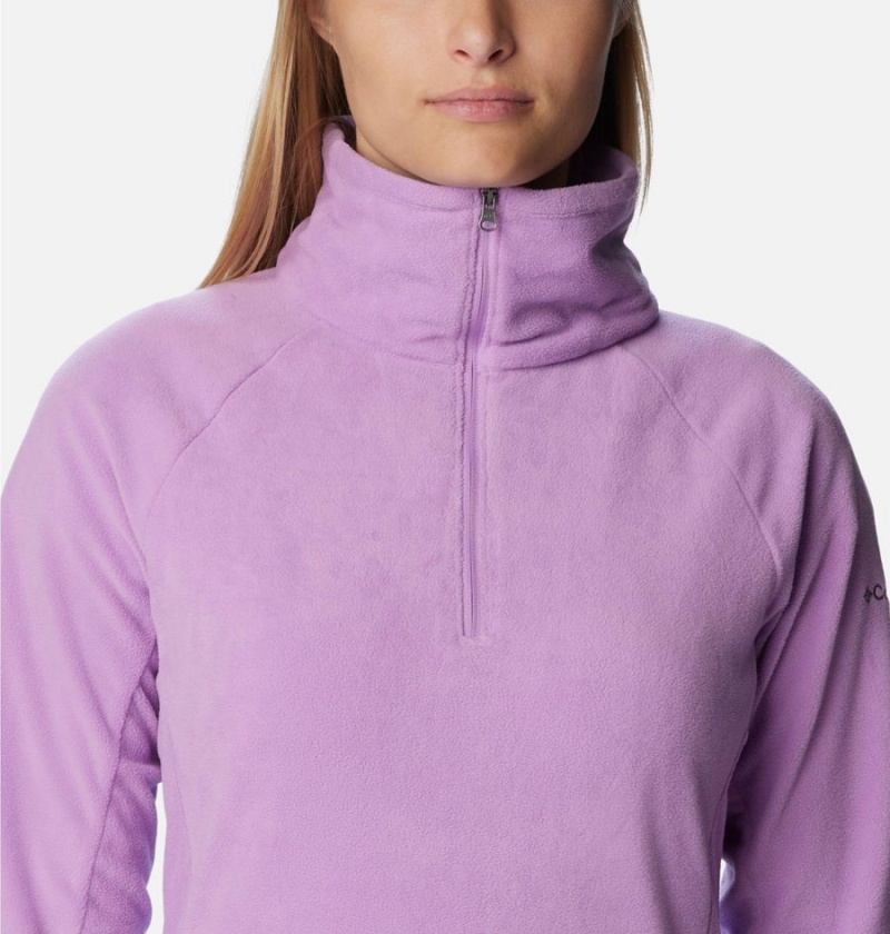 Purple Women's Columbia Glacial IV Half Zip Fleece Pullover | CEHVL-2038