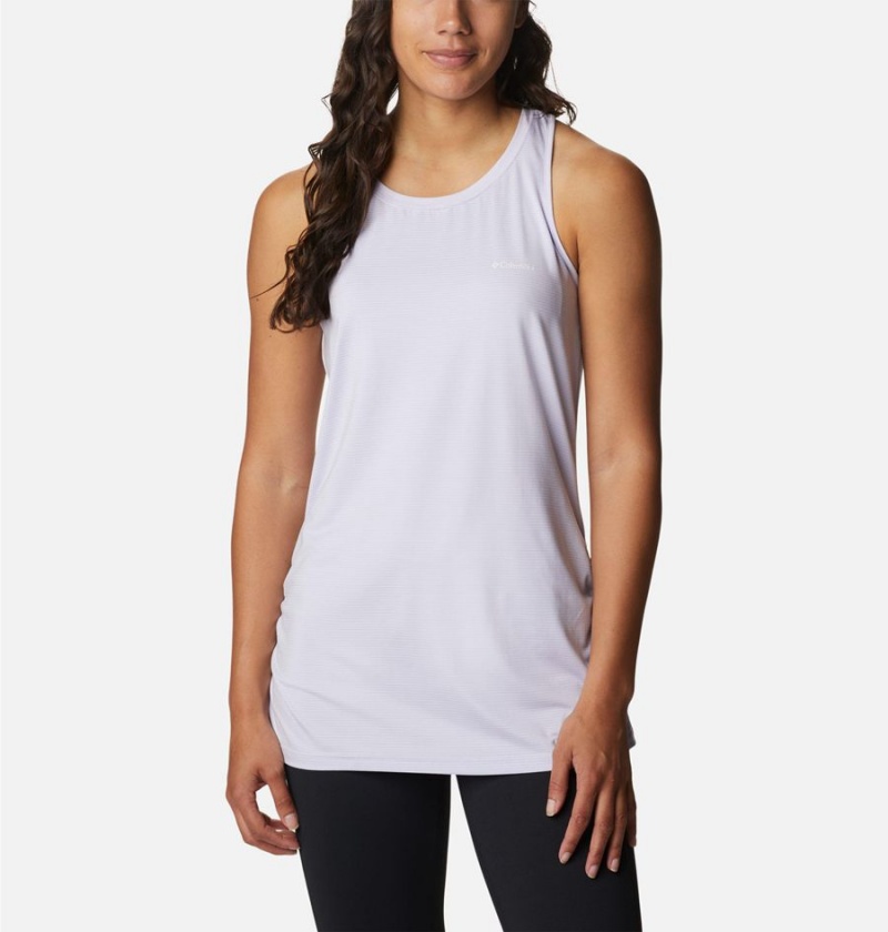 Purple Women\'s Columbia Leslie Falls Tank Top | LOMET-6589