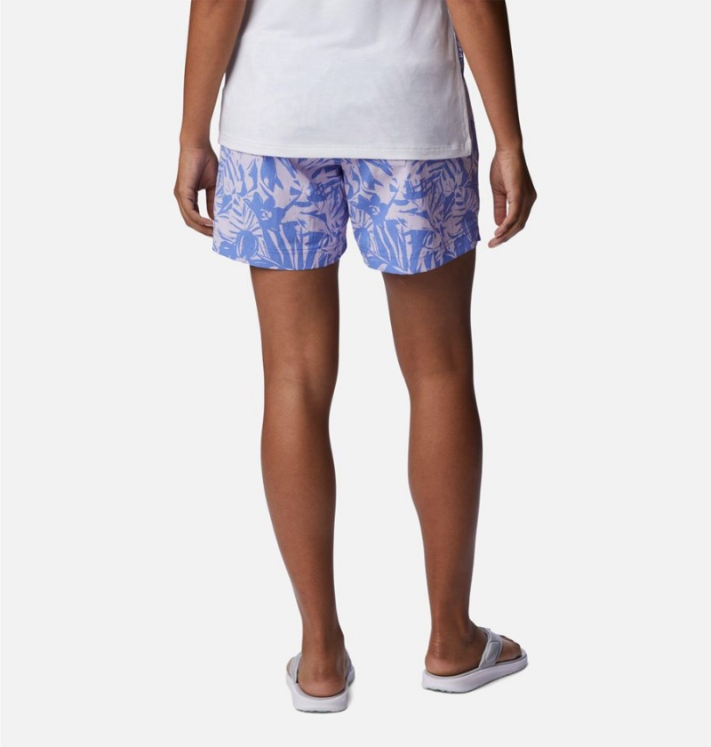 Purple Women's Columbia PFG Super Backcast Water Shorts | SJCLW-1697