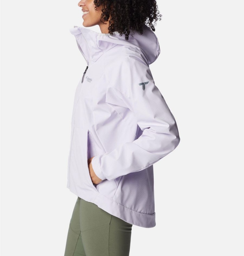 Purple Women's Columbia Platinum Peak Softshell Jackets | HOPNZ-9170