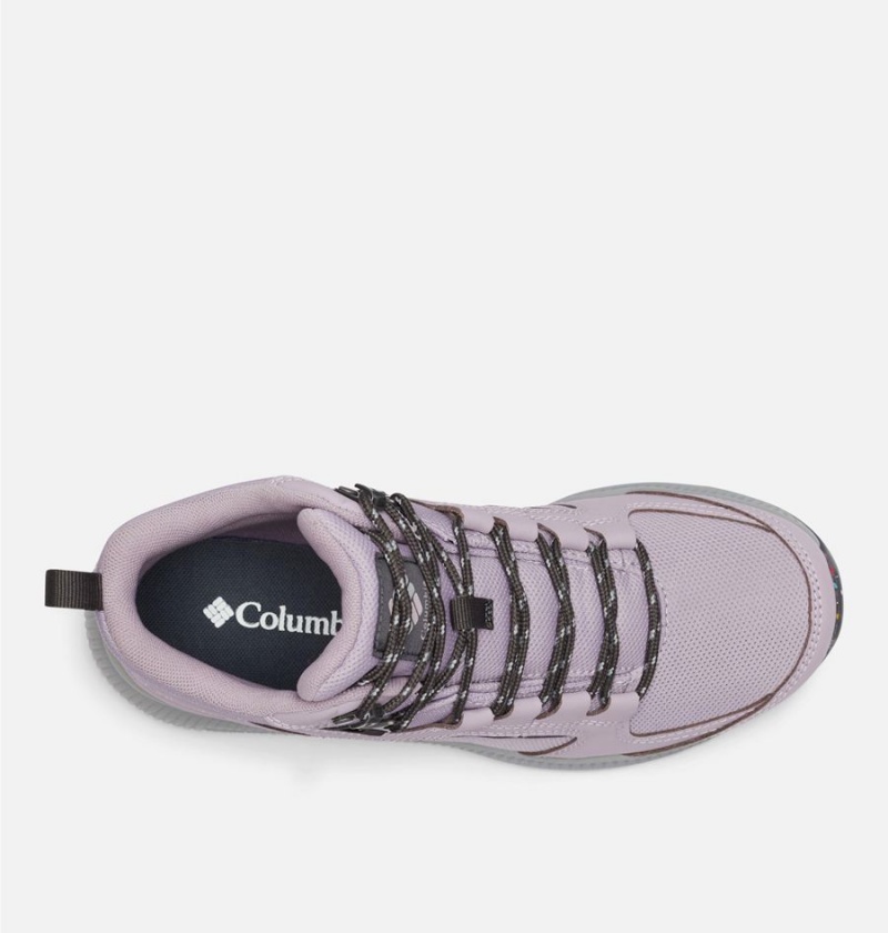 Purple Women's Columbia Re-Peak Mid Hiking Shoes | AULZP-0469